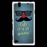 Coque Sony Xperia C4 Life It's a game ZG