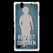 Coque Sony Xperia C4 Respect Children ZG