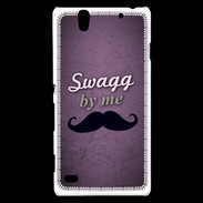 Coque Sony Xperia C4 Swag by Me Violet ZG