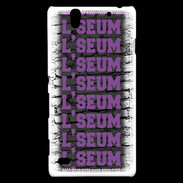 Coque Sony Xperia C4 L'seum violet