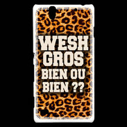 Coque Sony Xperia C4 Wesh Gros Léopard