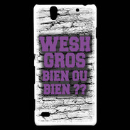 Coque Sony Xperia C4 Wesh Gros Violet
