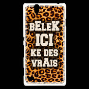 Coque Sony Xperia C4 Belek Ici Léopard