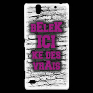 Coque Sony Xperia C4 Belek Ici Violet