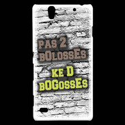 Coque Sony Xperia C4 Pas 2 bolosses sur fond en brique