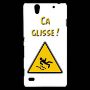 Coque Sony Xperia C4 Chaussée glissante PR