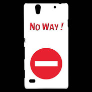 Coque Sony Xperia C4 No Way PR