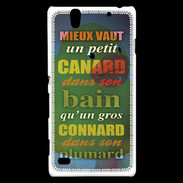 Coque Sony Xperia C4 Canard Bain ZG