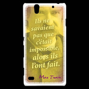 Coque Sony Xperia C4 Ils ne savaient pas ZG