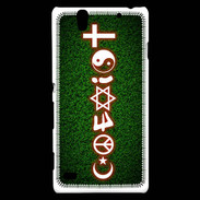 Coque Sony Xperia C4 Co Exist Terre ZG