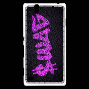 Coque Sony Xperia C4 Swag Goudron ZG