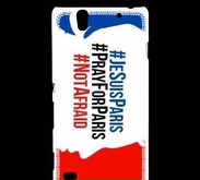 Coque Sony Xperia C4 Je suis Paris 75