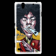 Coque Sony Xperia C4 Smoke graffiti PB 5