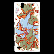 Coque Sony Xperia C4 Graffiti PB 13