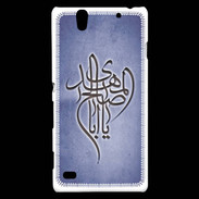 Coque Sony Xperia C4 Islam B Bleu