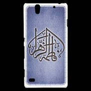 Coque Sony Xperia C4 Islam C Bleu