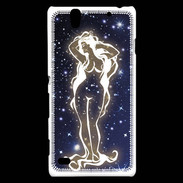 Coque Sony Xperia C4 Zodiaque vierge