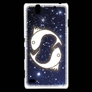 Coque Sony Xperia C4 zodiaque poisson