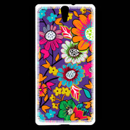 Coque Sony Xperia C5 Fond Hippie 1