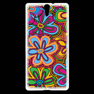 Coque Sony Xperia C5 Fond hippie 2