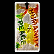 Coque Sony Xperia C5 Humanité et paix