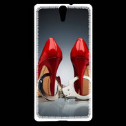 Coque Sony Xperia C5 Chaussures et menottes