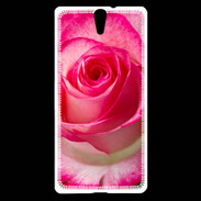 Coque Sony Xperia C5 Belle rose 3