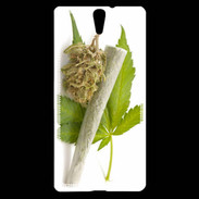 Coque Sony Xperia C5 Feuille de cannabis 5