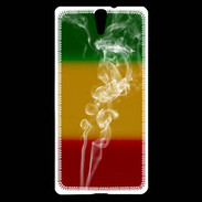 Coque Sony Xperia C5 Fumée de cannabis 10
