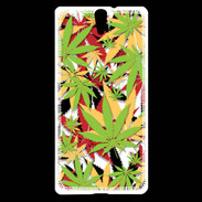 Coque Sony Xperia C5 Cannabis 3 couleurs