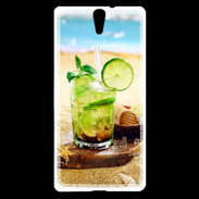 Coque Sony Xperia C5 Caipirinia à la plage