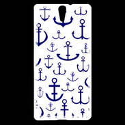 Coque Sony Xperia C5 Dessin d'Ancre de Bateaux
