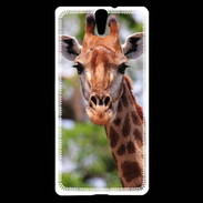 Coque Sony Xperia C5 Portrait d'une Giraffe