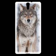 Coque Sony Xperia C5 Loup gris 150 