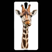 Coque Sony Xperia C5 Girafe Humour