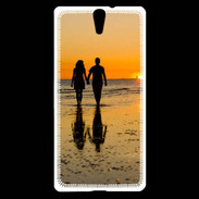 Coque Sony Xperia C5 Balade romantique sur la plage 5
