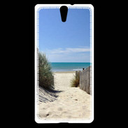 Coque Sony Xperia C5 Accès à la plage