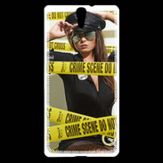Coque Sony Xperia C5 Hot crime scène