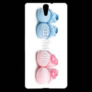 Coque Sony Xperia C5 Chaussures bébé