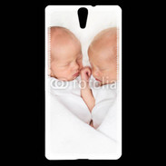 Coque Sony Xperia C5 Duo de bébés qui dorment 2