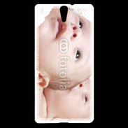 Coque Sony Xperia C5 Têtes jumeaux