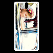 Coque Sony Xperia C5 Mariée 1