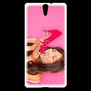 Coque Sony Xperia C5 Femme asie glamour 2