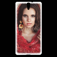 Coque Sony Xperia C5 Femme orient 1