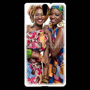 Coque Sony Xperia C5 Femme Afrique 2