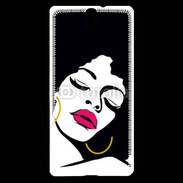 Coque Sony Xperia C5 Femme Afrique 3