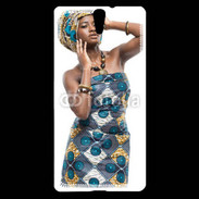 Coque Sony Xperia C5 Femme Afrique 4