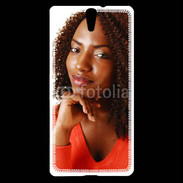 Coque Sony Xperia C5 Femme afro glamour 2