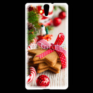 Coque Sony Xperia C5 Gâteaux de Noël