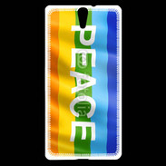 Coque Sony Xperia C5 Rainbow peace 5